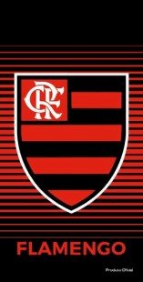 Toalha Banho Futebol 70x140cm Flamengo