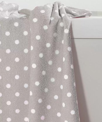 Toalha Banho Prisma Estampada 70x140cm Cinza