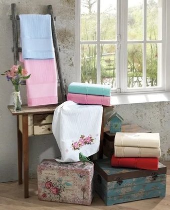 Toalha Lavabo Artesanalle Lisa 30x45cm Branca