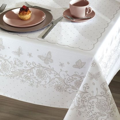 Toalha Mesa 140x140cm Clean Renova Aurora