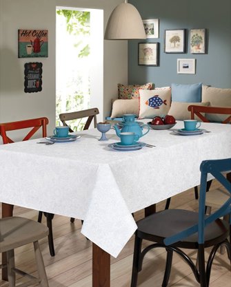 Toalha Mesa 140x210cm Clean Athenas Edite