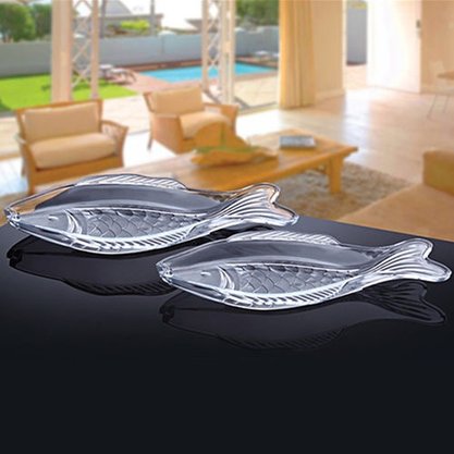 Travessa Vidro Peixe 29x16cm Class Home