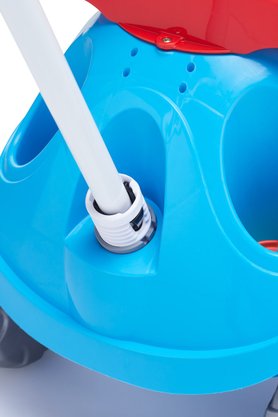 Triciclo Infantil Com Empurrador Lelecita Azul