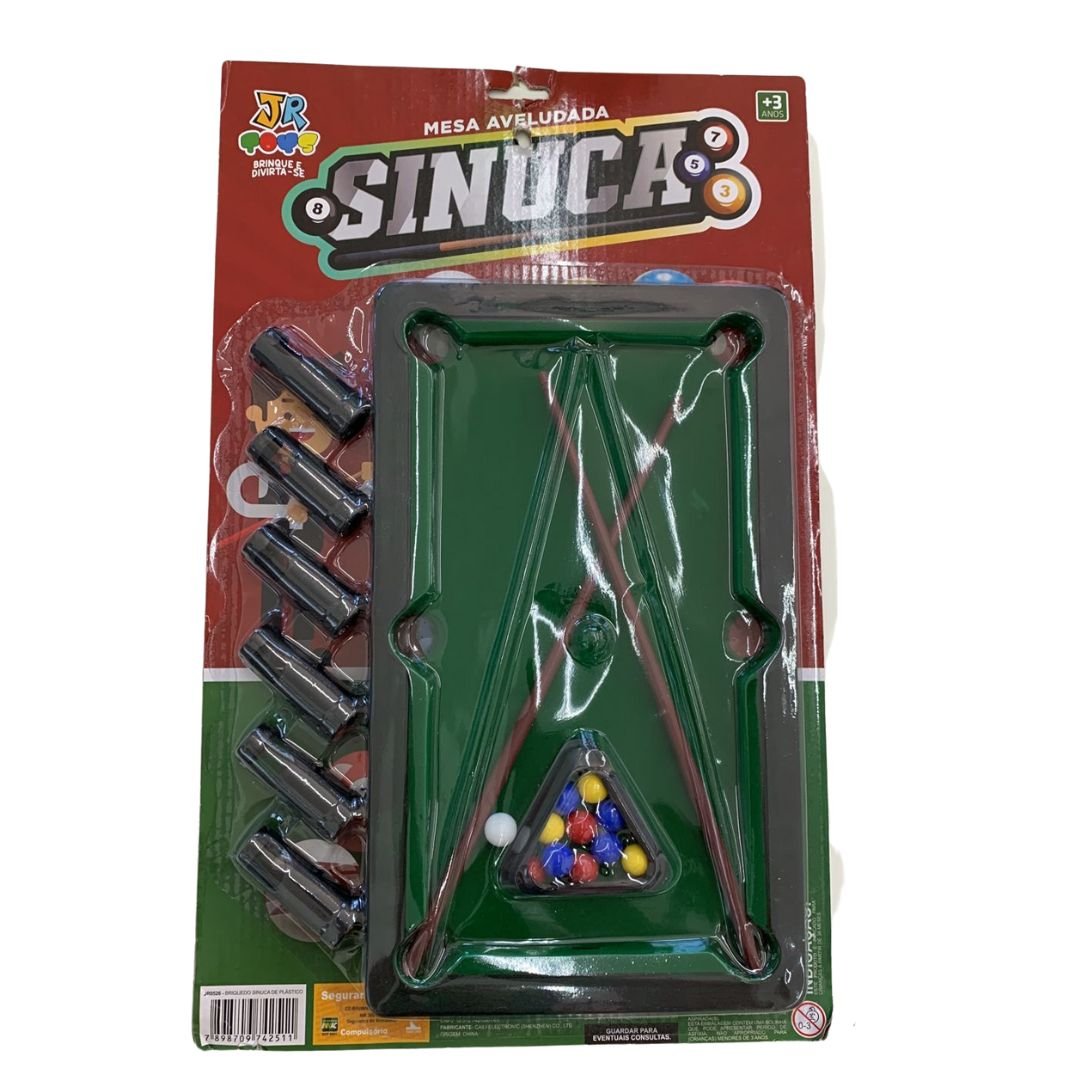 Jogo De Sinuca G Plástico Jr Toys - Bom Preço Magazine