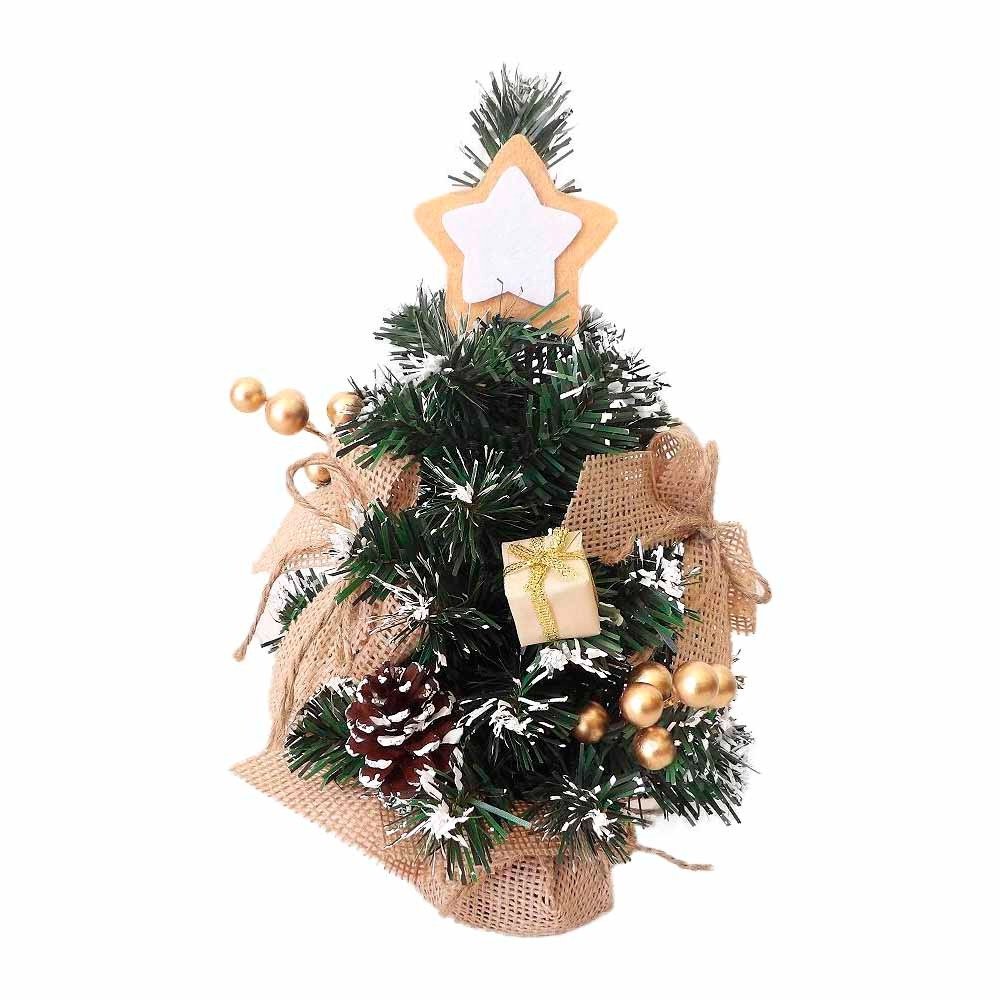 Mini Árvore De Natal Decorada 30cm - Bom Preço Magazine