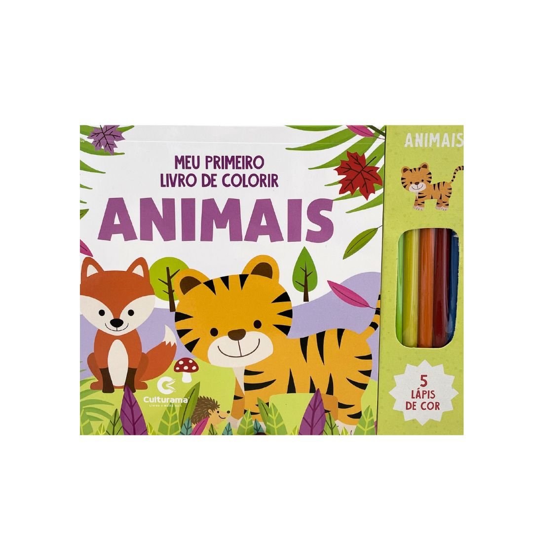 Livro de colorir animais: jogo divertido