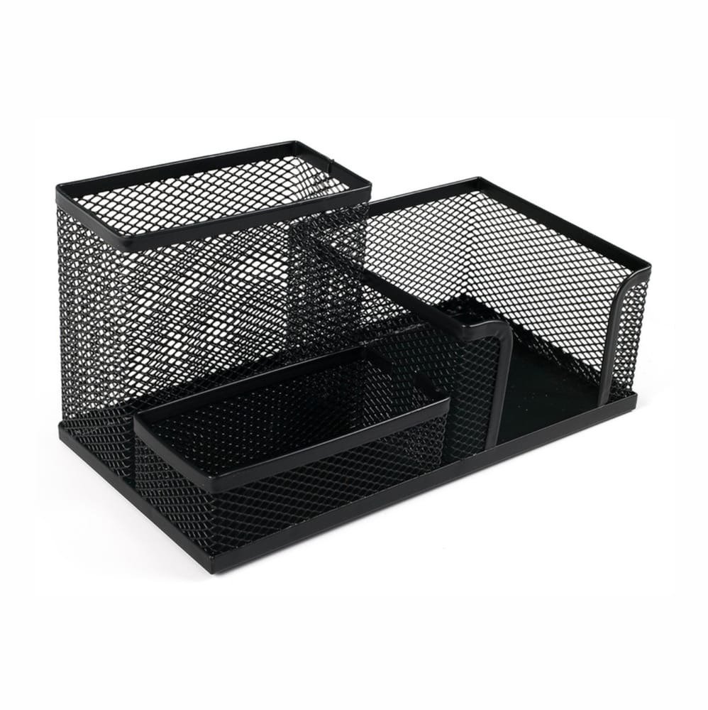 Porta Lápis Organizador De Mesa Metal Aramado Sortido