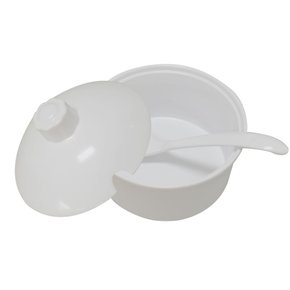 Açucareiro Redondo Melamina 11cm Branco Bestfer