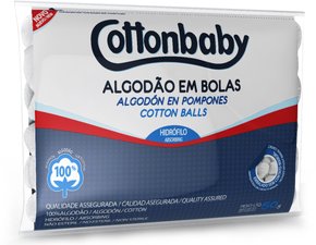 Algodão Em Bolas Branco 50g