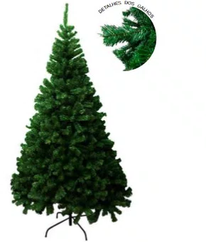 Árvore De Natal 150 CM 538 Galhos Com Pés De Ferro