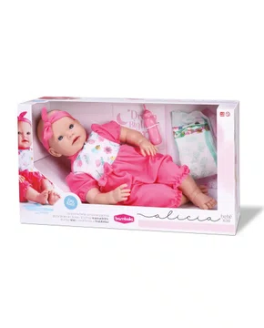 Boneca Bebê Alicia Faz Xixi