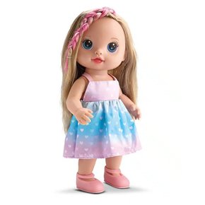 Boneca Buddies Hair Faz Xixi Com Fralda