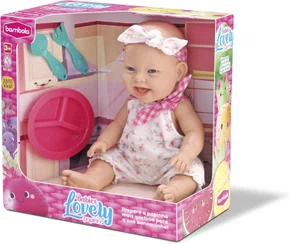 Boneca Lovely Babies Papinha