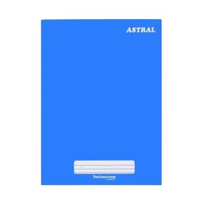 Caderno Brochura 1/4 48 Folhas Azul