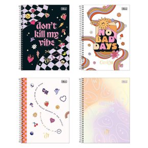 Caderno Espiral 10 Matérias 160 Folhas Capricho