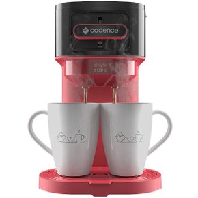 Cafeteira Single Up Com 2 Xícaras 220V Vermelho E Preto CAF230 Cadence