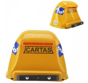 Caixa De Correio Cor Amarelo