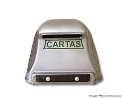 Caixa De Correio Cor Cinza