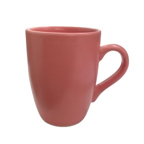 Caneca Cerâmica 360ml 11x8,5cm Rosa