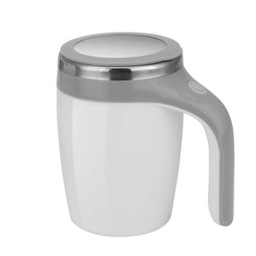 Caneca Misturadora Com Tampa E Bateria 380ml Inox