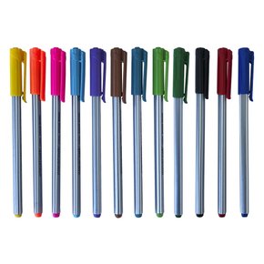 Caneta Esferográfica Triball Ponta Media 1.0mm