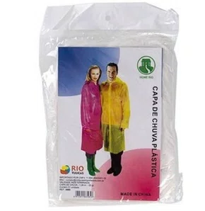 Capa De Chuva Descartável Adulto 1,26 CM