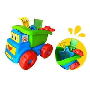 Carrinho Caçamba Brinquedos Praia 