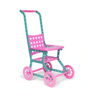 Carrinho De Boneca Color Cardoso Toys