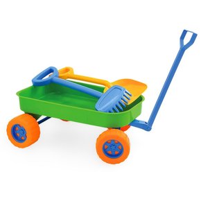 Caminhão Brinquedo Caçamba E Pá Areia Carrinho Infantil 50Cm