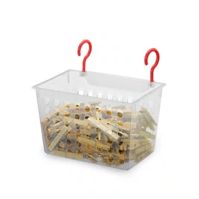 Cesto Para Prendedores Plástico G