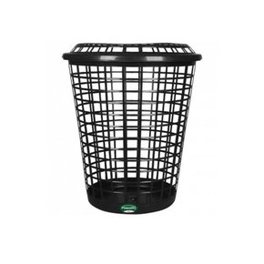 Cesto Telado Para Roupas 35L Eco Cor Preto Plasvale