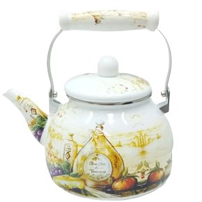Chaleira Esmaltada Charm Italy 2,5L Sem Apito