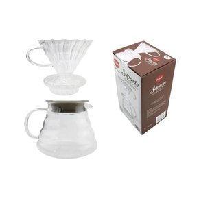 Coador Café Com Suporte Vidro 650ml Clink
