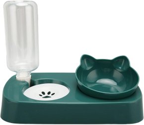 Comedouro E Bebedouro Dual Pet 3 Peças G