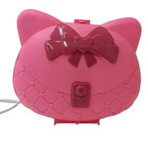 Conjunto Bolsa De Beleza De Plástico Com 27 Acessórios Linda Rainha JR Toys
