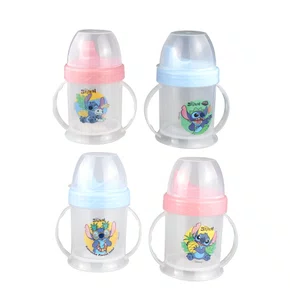 Copo Kids Stitch Com Alça 220 ML