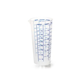Copo Medidor Graduado Plástico Transparente