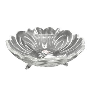 Decoração Centro De Mesa Em Vidro Detalhado