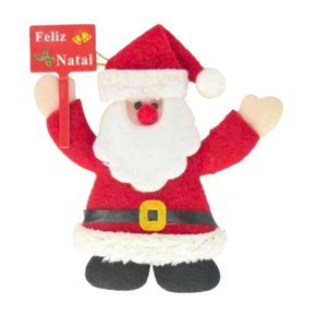 Enfeite De Natal Papai Noel Feliz Natal