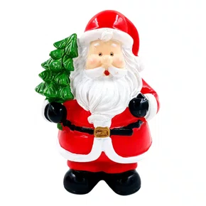 Enfeite Papai Noel De Resina 10 CM