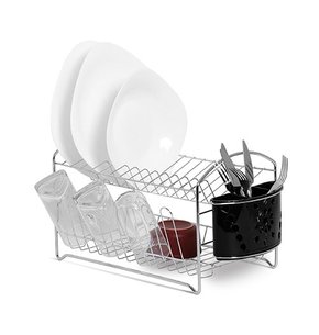 Escorredor Rei Pratos Talheres Copos Cromado