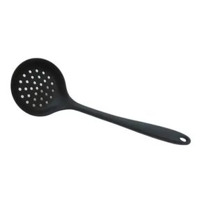 Escumadeira De Silicone Bueno Cor Preto MEK