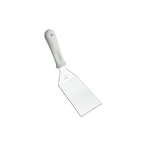 Espátula Curva Inox 28x9cm Branco