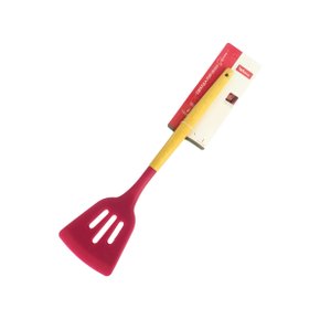 Espátula Vazada 32cm Vermelha Wellmix