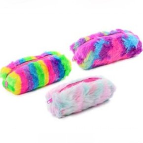 Estojo De Pelúcia Arco Íris