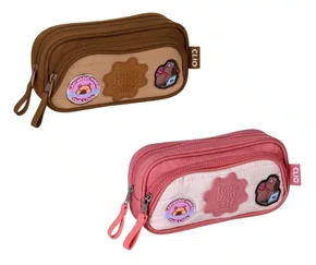 Estojo Escolar Duplo Capivara Teen