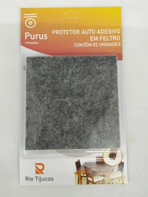 Feltro Protetor Auto Adesivo Com 2 Peças 9,5 CM 