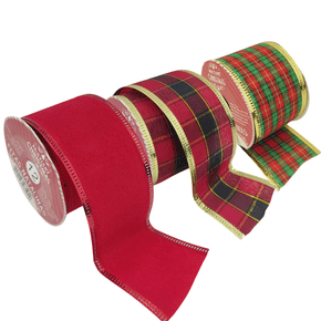 Fita Aramada Enfeite Decorativo Natal 2,77m x 5cm