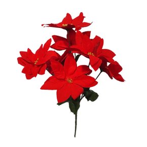 Flor De Natal Vermelho 32cm