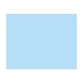 Folha E.V.A 40x60cm Azul Bebê